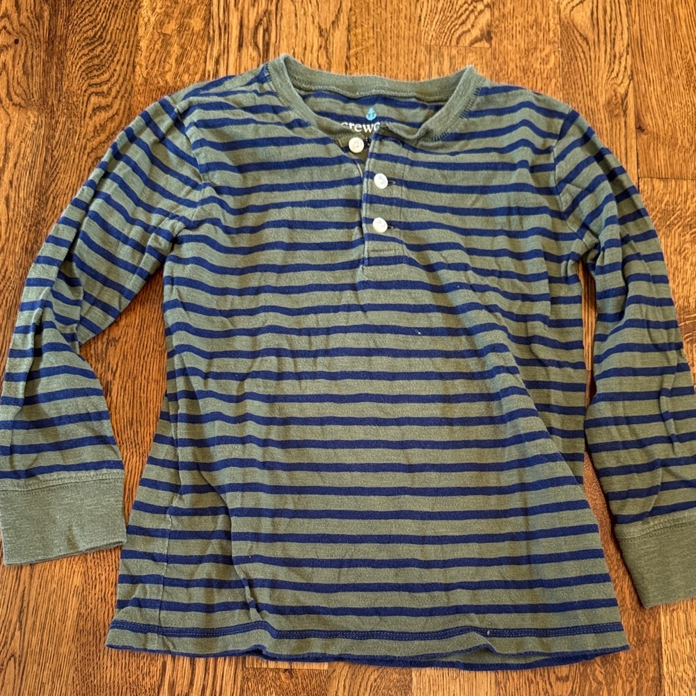 Crewcuts Striped Long Sleeve Size Small